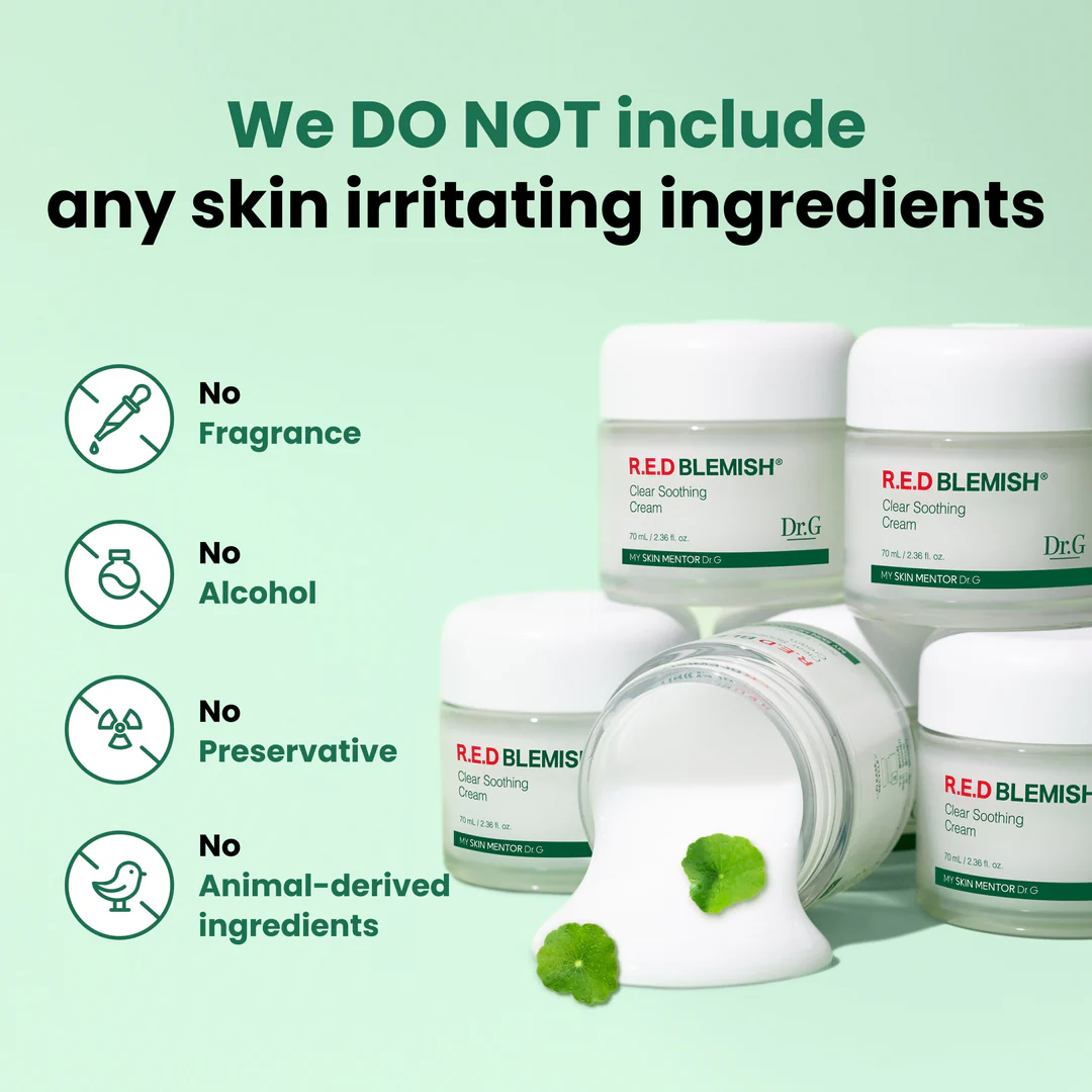 Dr.G Red Blemish Clear Soothing Cream 70ml